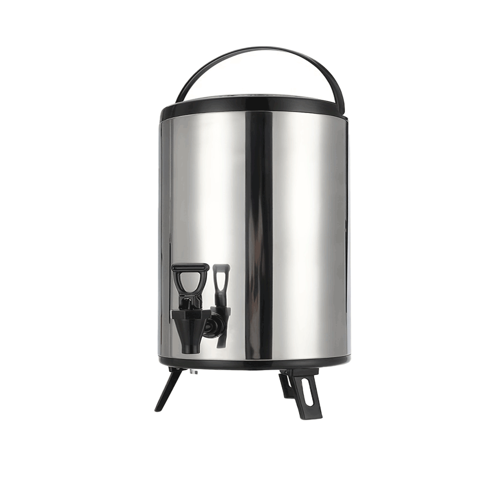 حافظة للحرارة النخبة سعة 14 لتر من الاستانلس استيل موديل JC318-14L - فضي