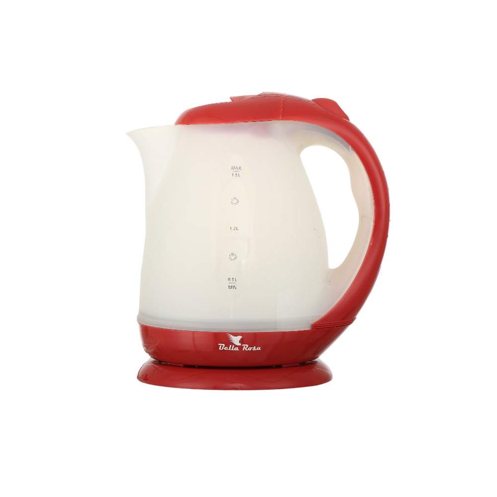غلاية كهربائية بيلا روزا سعة 1.8 لتر وبقوة 2200 واط موديل FX-810L - أحمر