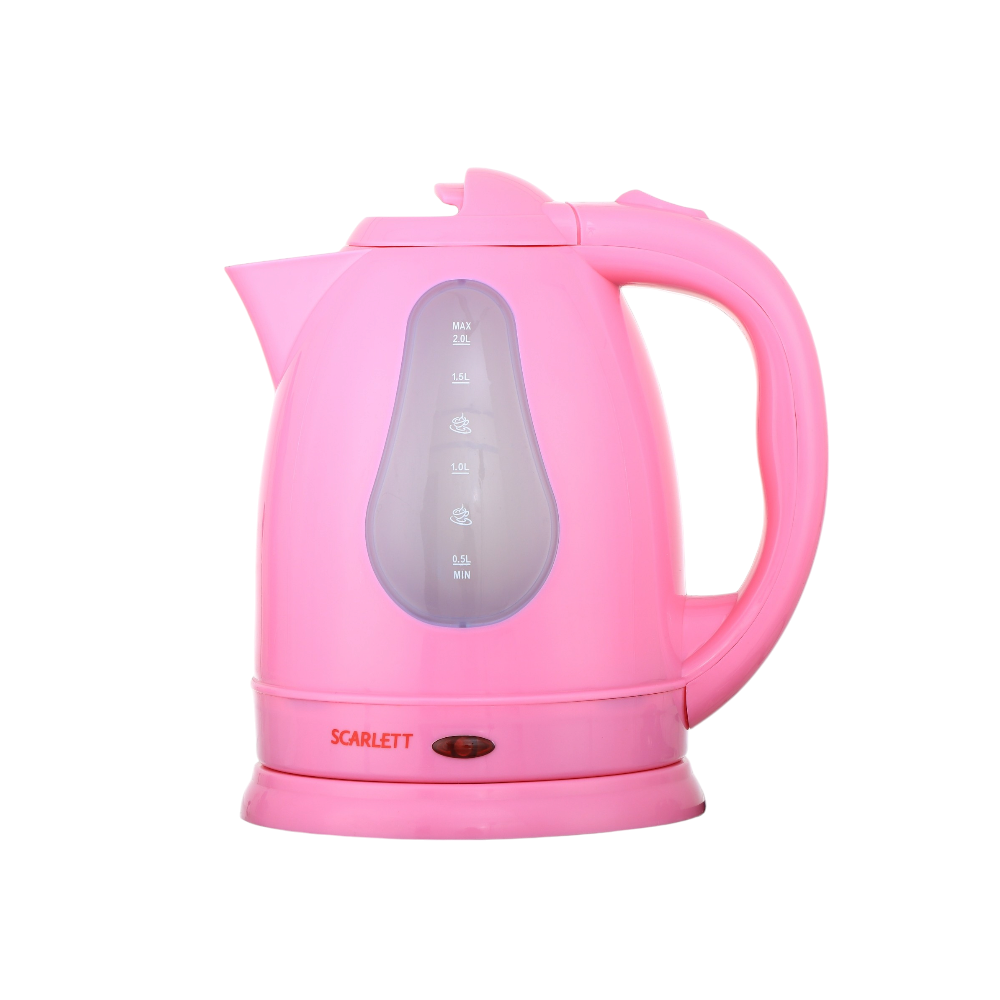 غلاية ماء كهربائية سكارليت بسعة 2.2 فولت 220-240 موديل 
ST-2088 - وردي