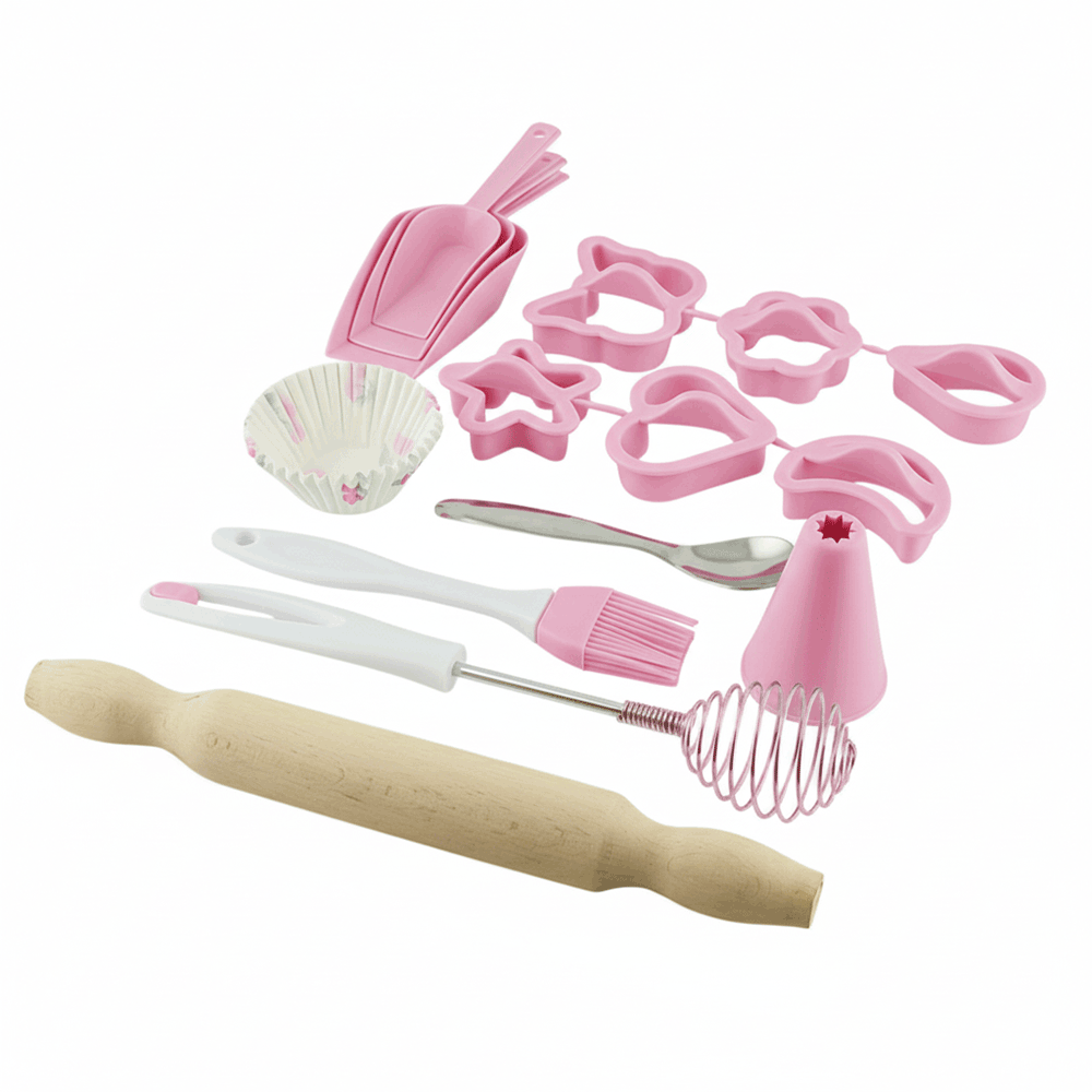 مجموعة أدوات خبز الكيك بيربا - 15 قطعة 