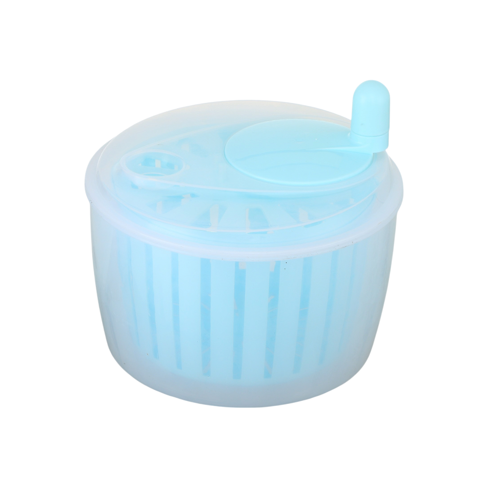 نشافة خضروات يدوية جرين لايف بلاستيك -أزرق فاتح