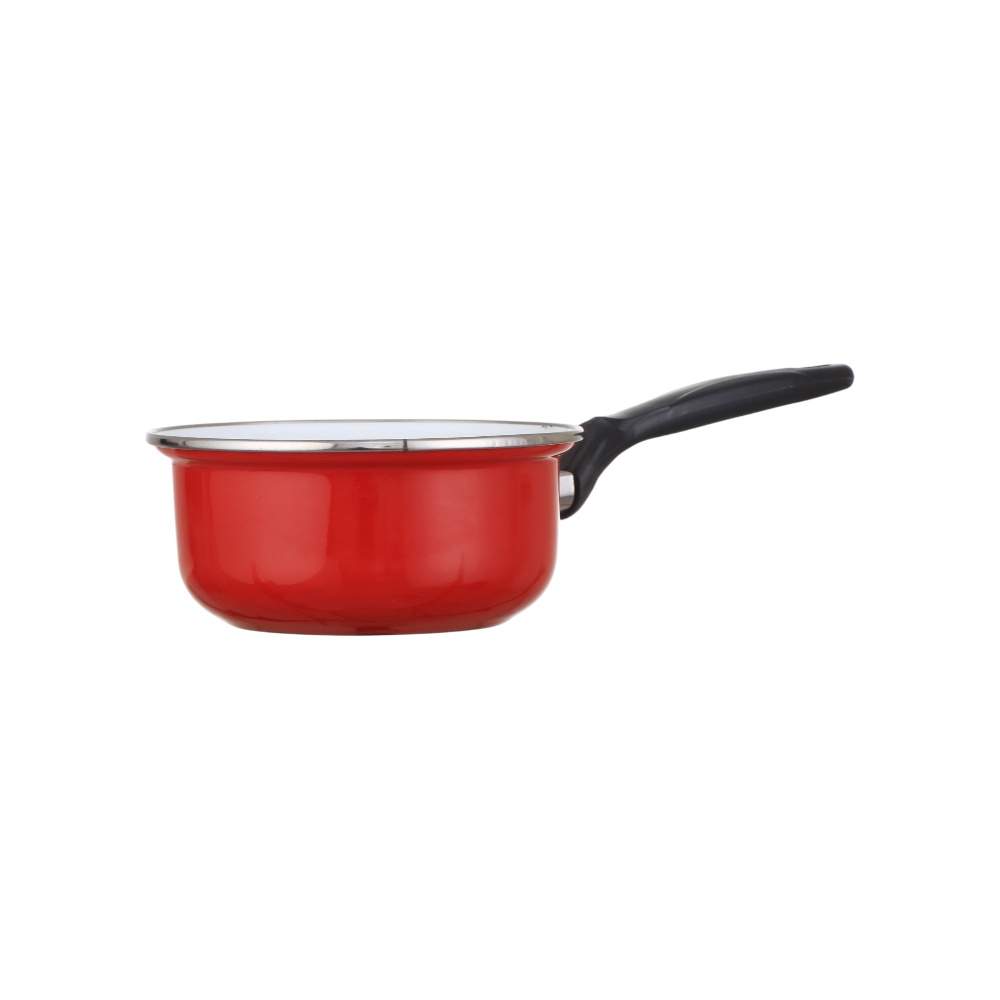 قلاية العودي عميقة بمقبض جانبي  16 سم- احمر