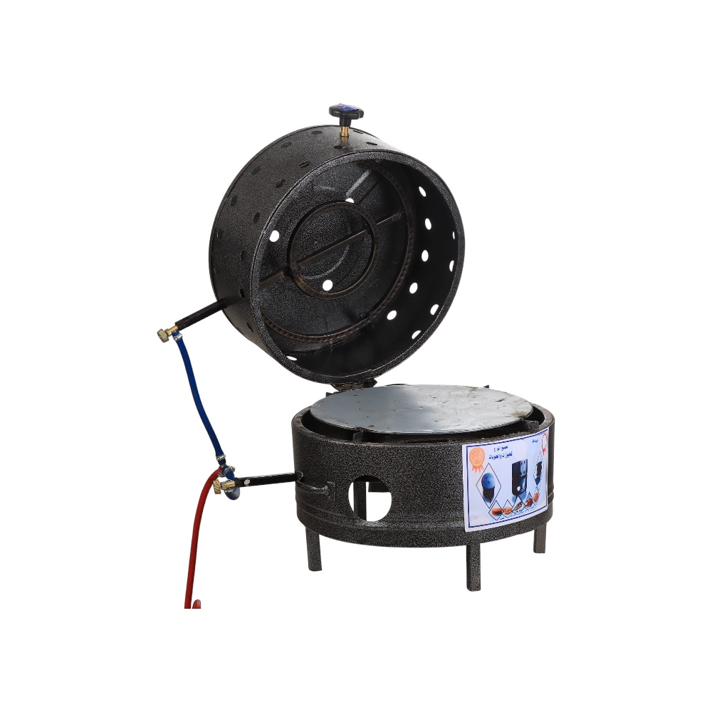 طباخة غاز دائرية (الطباخة الأصلي )- فضي