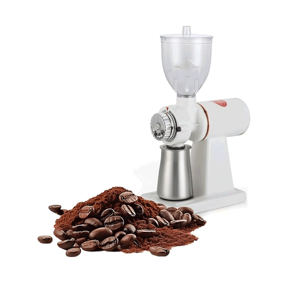 مطحنة كهربائية بور بثمانية اعدادات سعة 250 جم - فضي