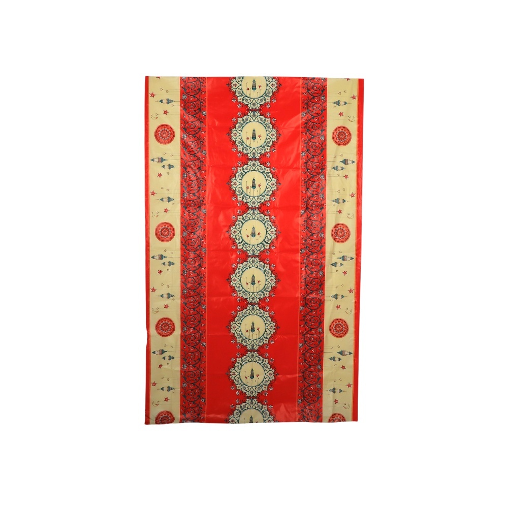 سفرة رمضان بلاستيك بنقوش تراثية - 3 متر