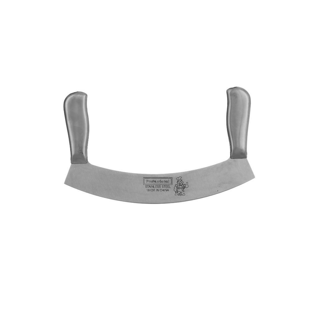 قطاعة ملوخية ستانلس ستيل بيدين بلاستيك موديل 126 - فضي