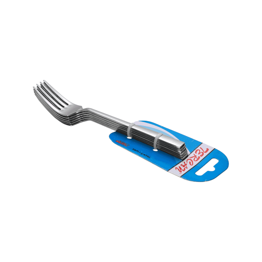 شوك طعام باشا باشا ستانلس ستيل - 6 قطع