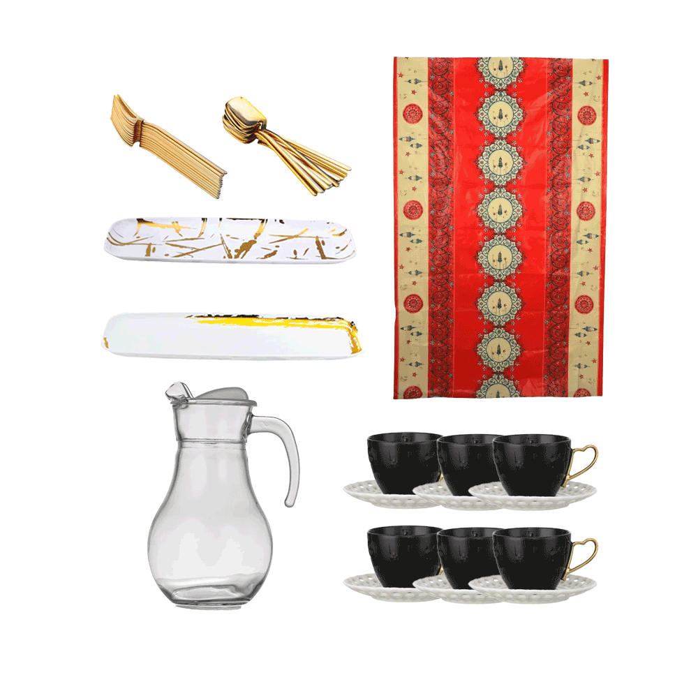 باكج ادوات الطعام الأساسية 4×1