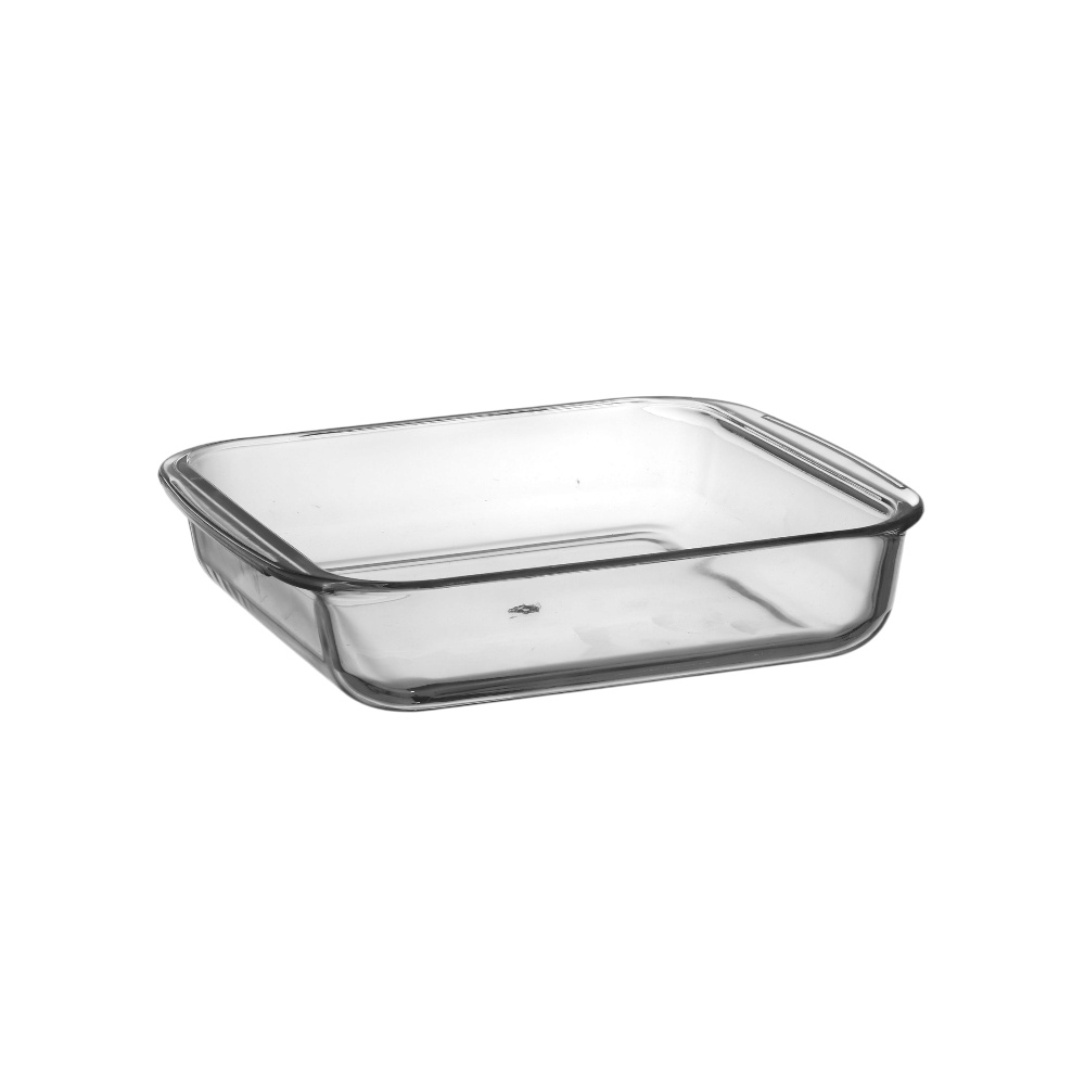 صحن فرن داني هوم زجاجي حراري بسعة 1.8 لتر  - شفاف