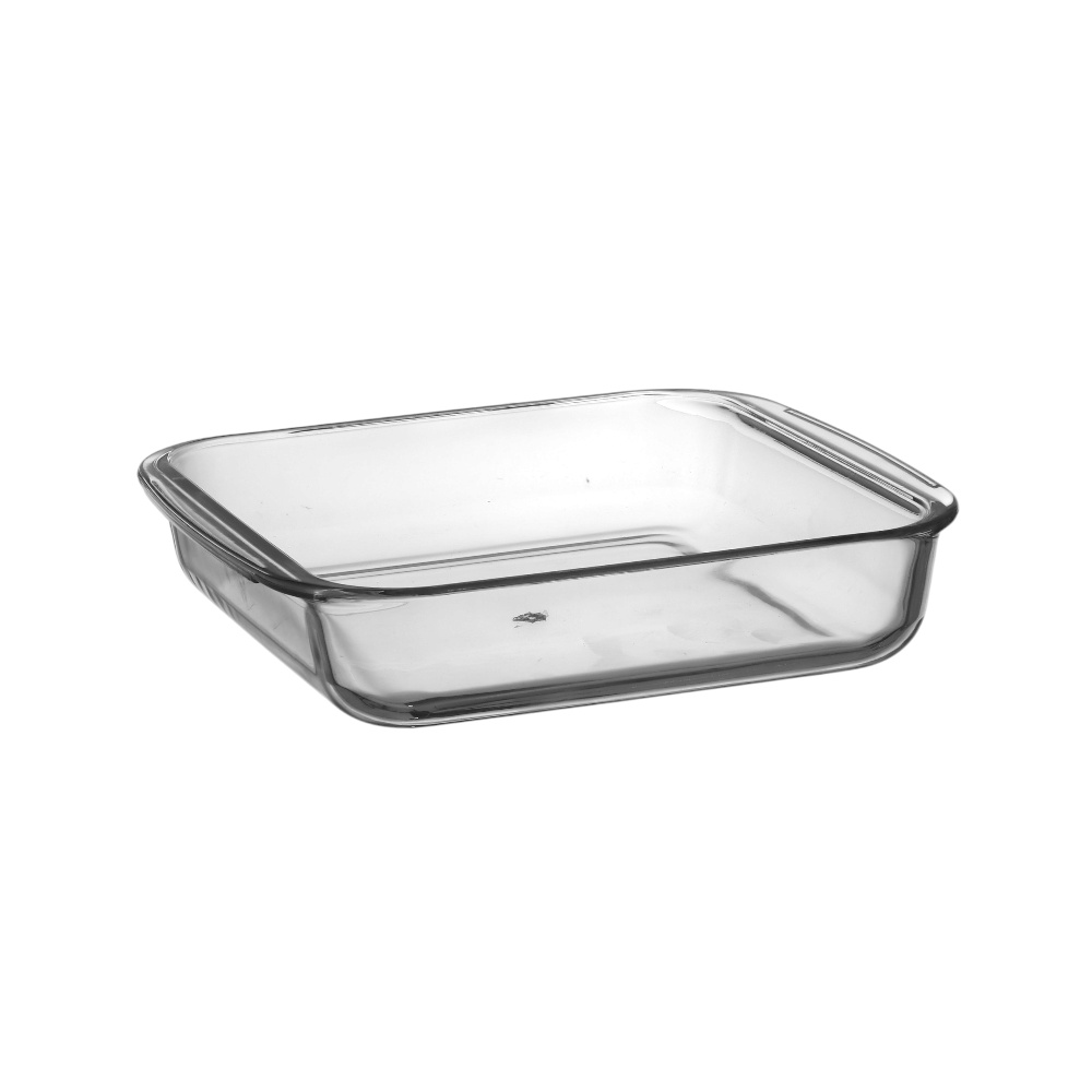 صحن فرن داني هوم زجاجي حراري بسعة 1.1 لتر - شفاف