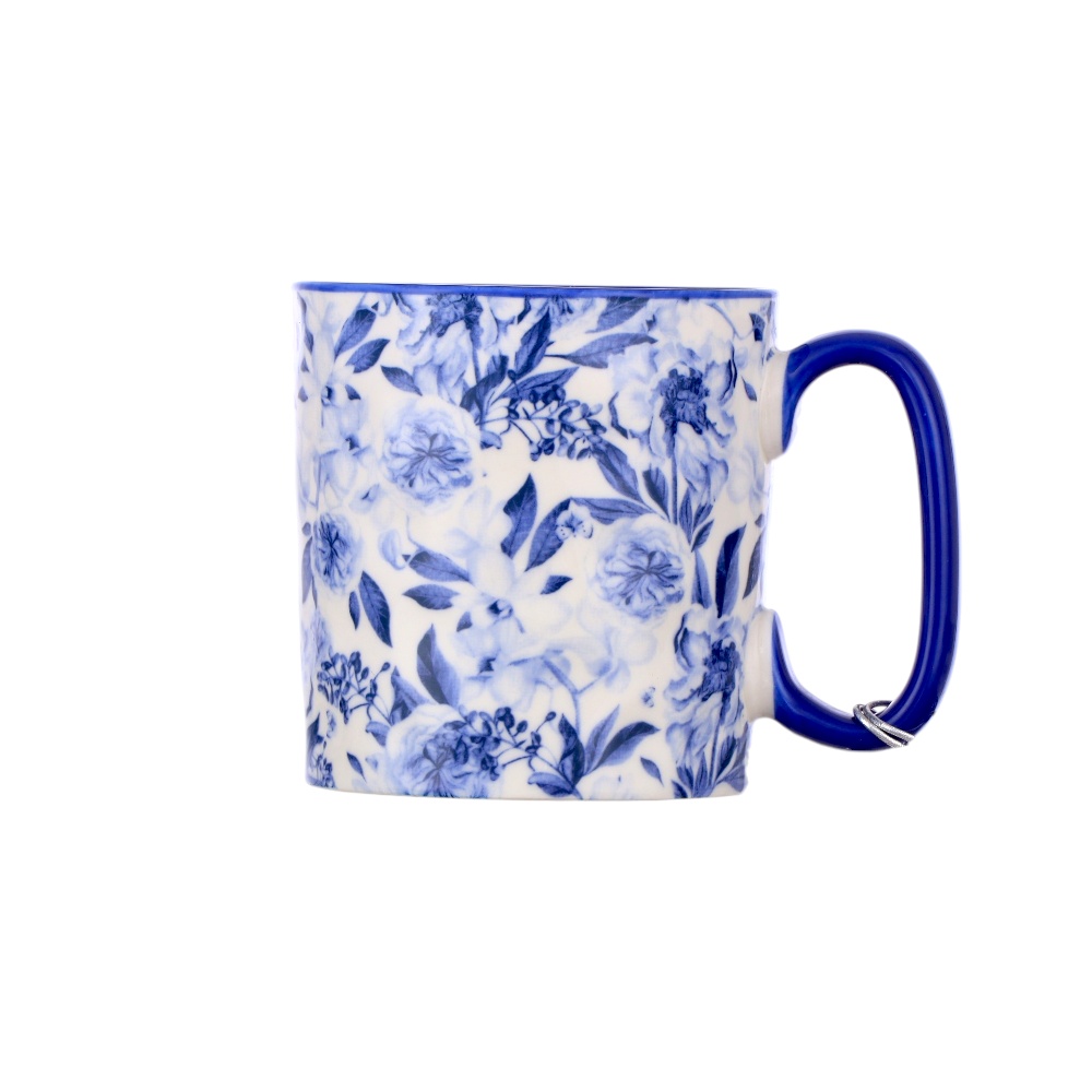 كوب ماج داني هوم بورسلان بسعة 450 مل  - أزرق مورد