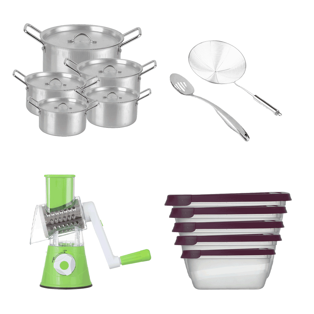 طقم أواني طهي - 5 قطع