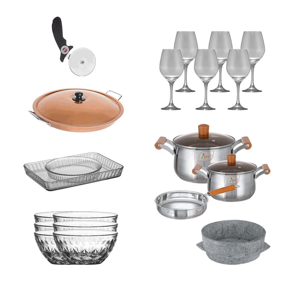 طقم أواني طهي - 7 قطع