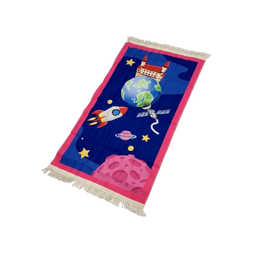 سجادة صلاة أطفال قماشية بناتي - 50 سم