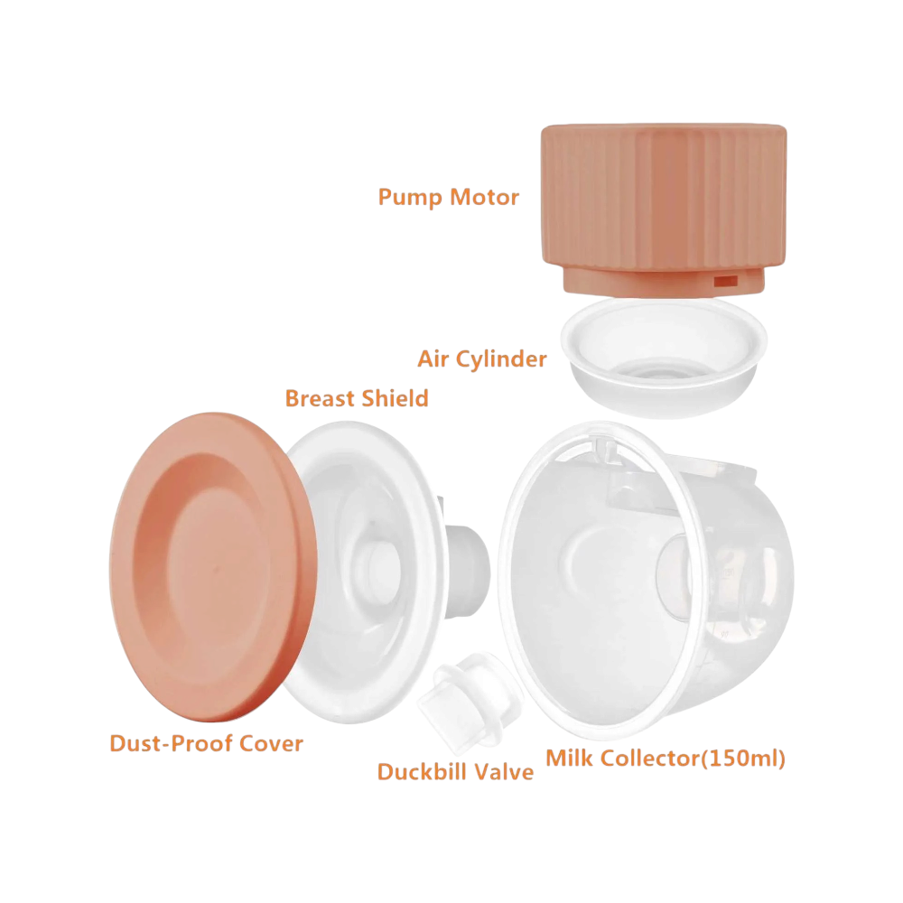 جهاز شفط حليب الأم إلكتروني محمول قابل للإرتداء 