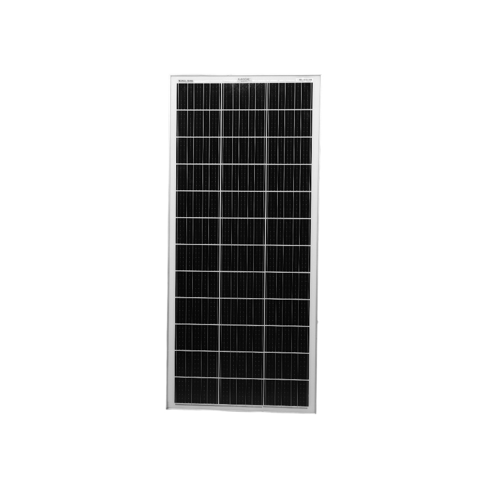 لوح طاقة شمسية راجي مونو بقدرة 100 وات موديل M-100W - أسود