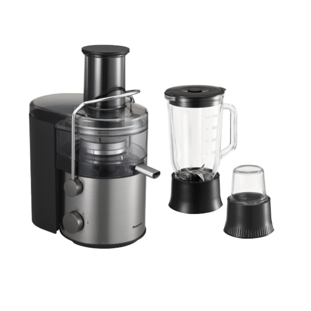 عصارة باناسونيك للفواكة والخضروات قوة  1000 وات وسعة 2 لتر موديل  MJ-CB100 - اسود
