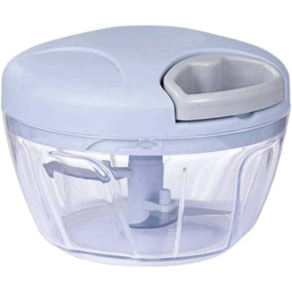 فرامة خضروات يدوية بحبل مع 3 شفرات ستانلس ستيل MA-002320