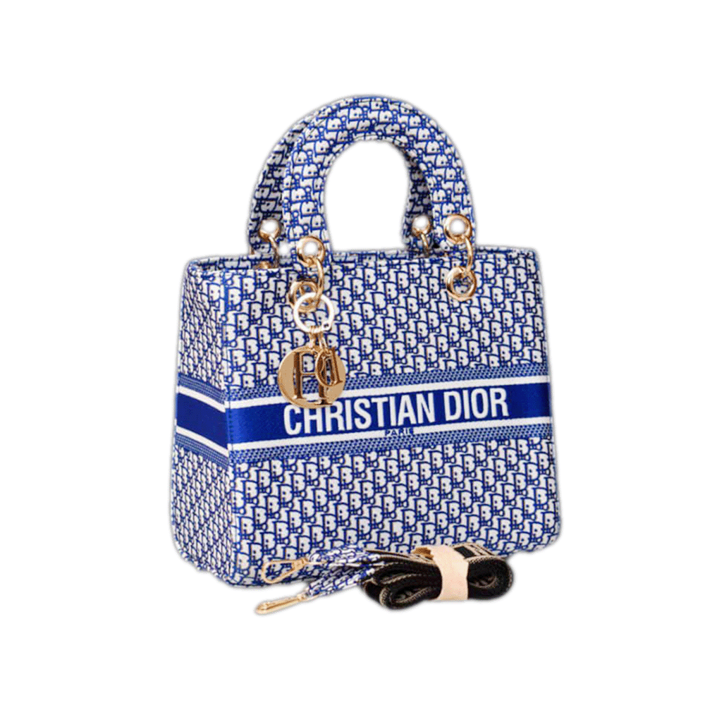 شنطة كريستيان ديور DIO ازرق