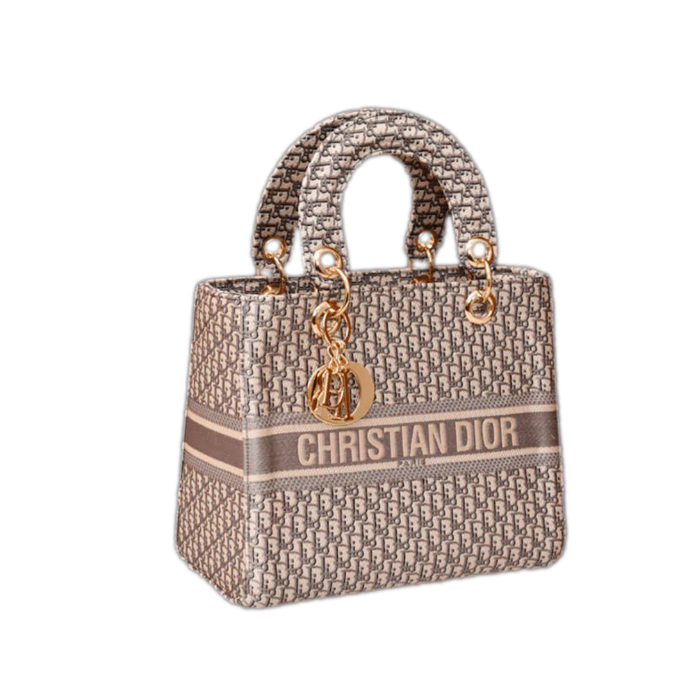 شنطة كريستيان ديورDIO بيج و بني
