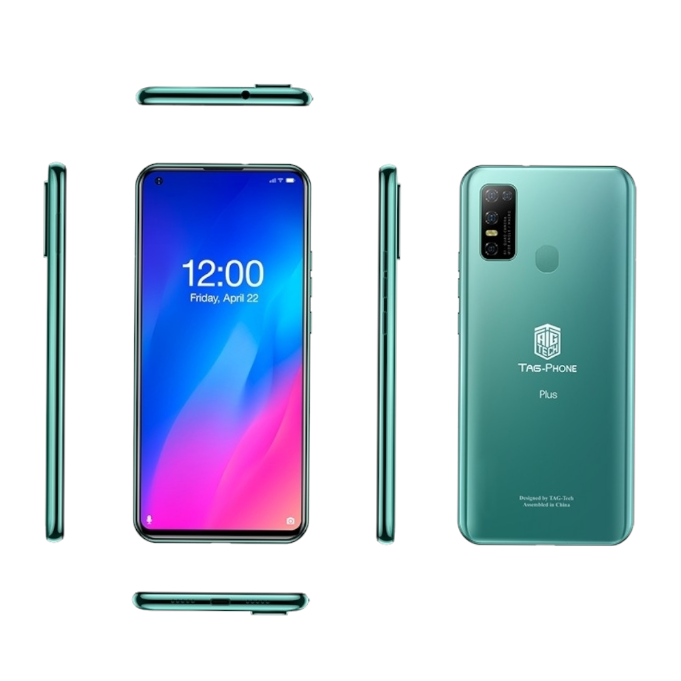 تاج فون بلس جوال محمول بشريحتين التخزين 128 جيجا بايت والرام 4 جيجا بايت- وكالة