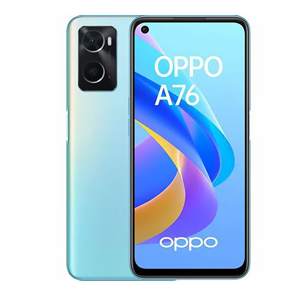 أوبو A76 جوال محمول بشريحتين سعة التخزين 128 جيجا ، الرام 6 جيجا- وكالة