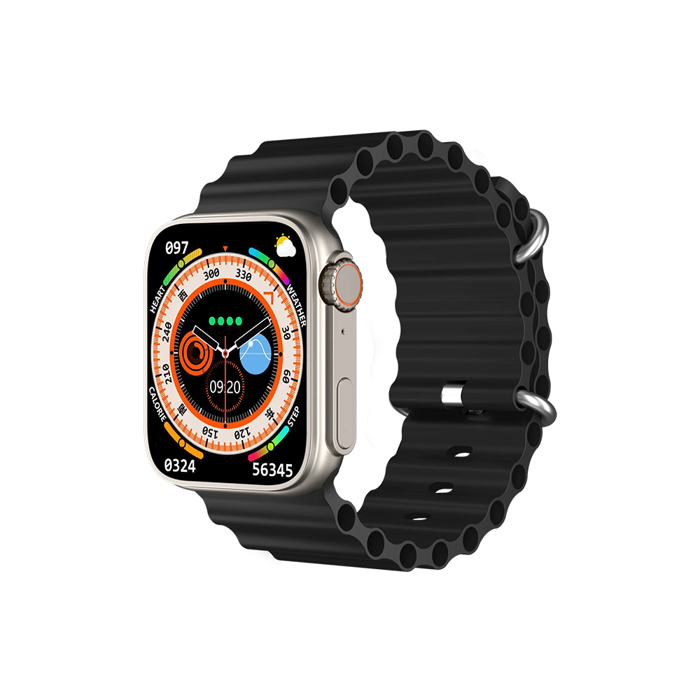 موكسوم ساعة الترا الذكية بتصميم مقاوم للماء وشاشة لمس موديل (WH06)