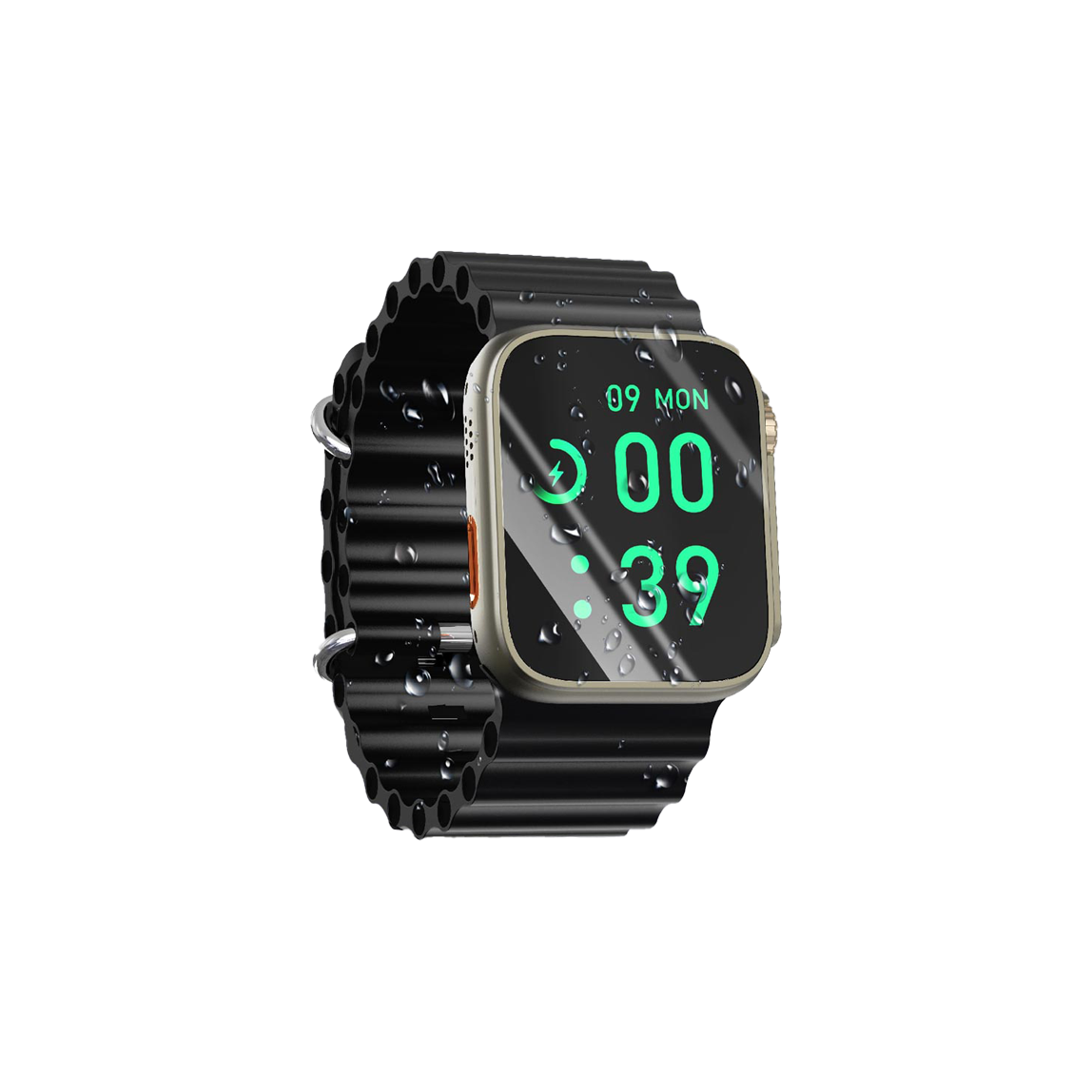 موكسوم ساعة الترا الذكية بتصميم مقاوم للماء وشاشة لمس موديل (WH05)