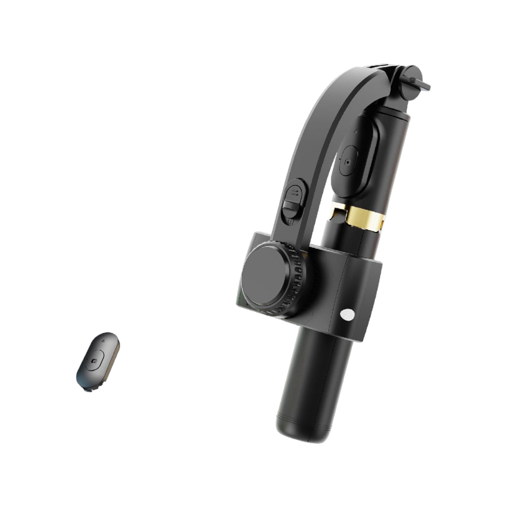 موكسوم عصا سيلفي بلوتوث قابلة للتمديد مع ريموت لاسلكي موديل SS11- أسود