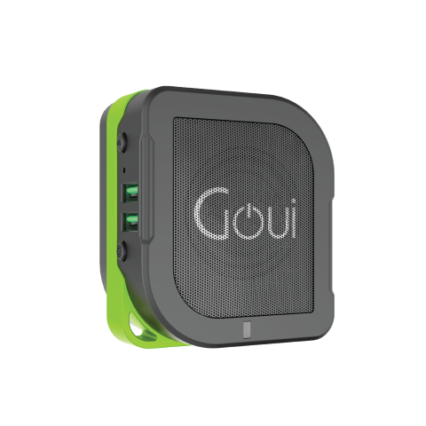 جوي بيوني شاحن 3 في 1 سماعات وشاحن جداري مع بطارية - أسود