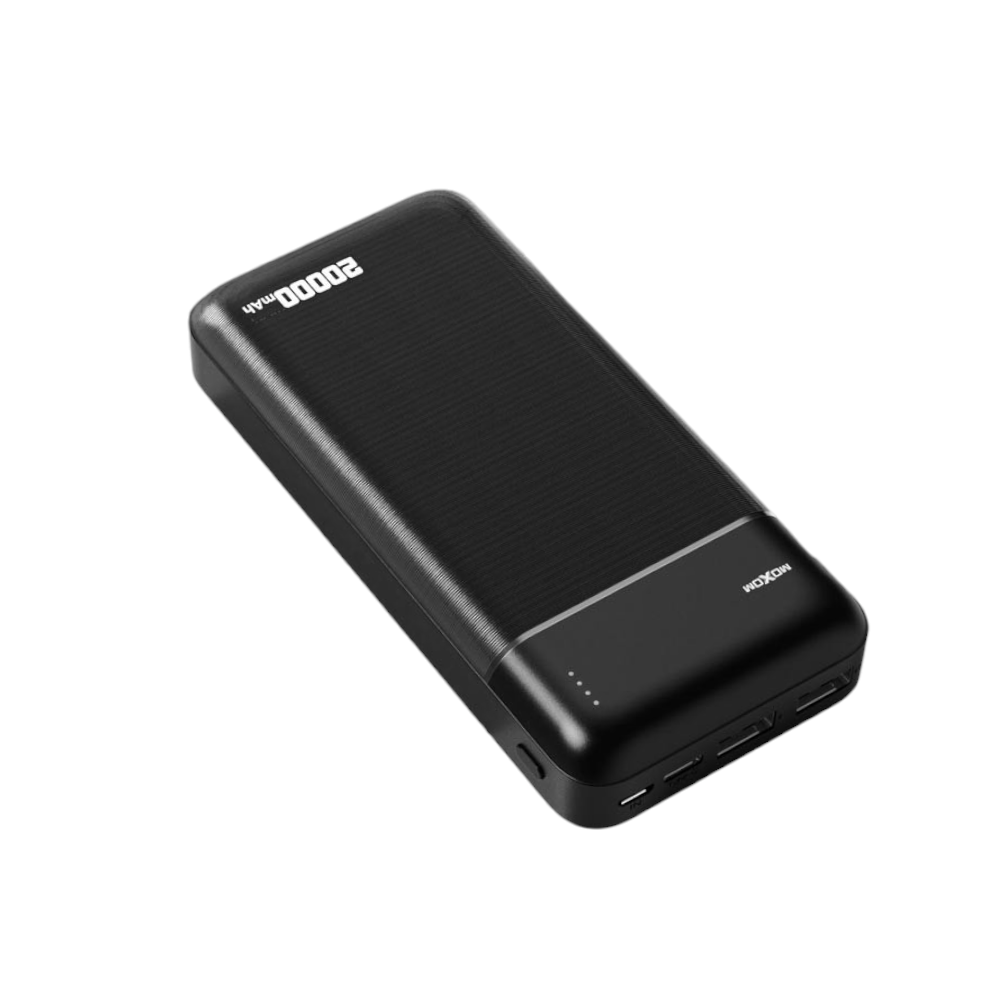 موكسوم باور بانك محمول بسعة 20000 مللي أمبير موديل PB54 - أسود