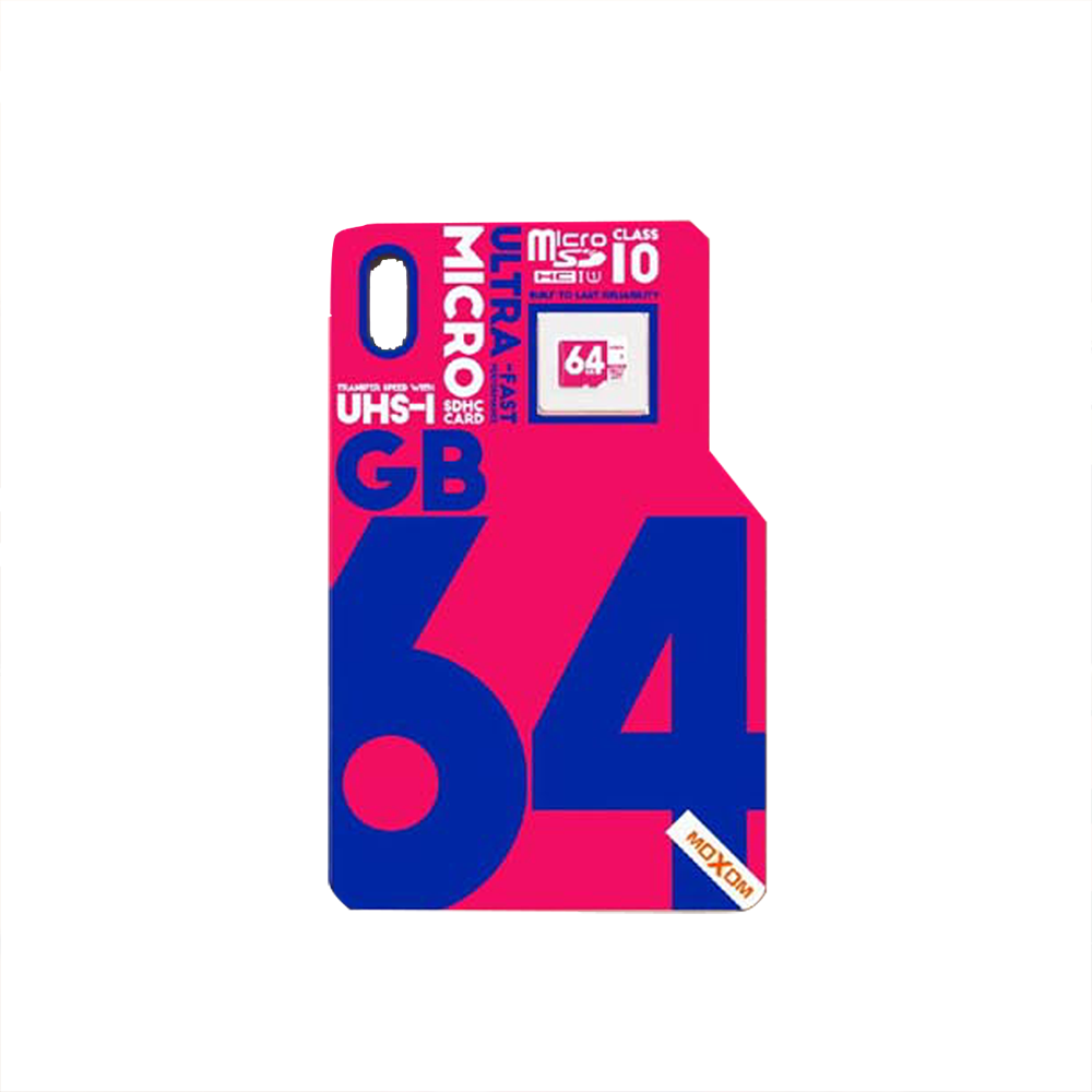 موكسوم بطاقة ذاكرة تخزين سعة 64 الترا الأصلية - متعدد الالوان