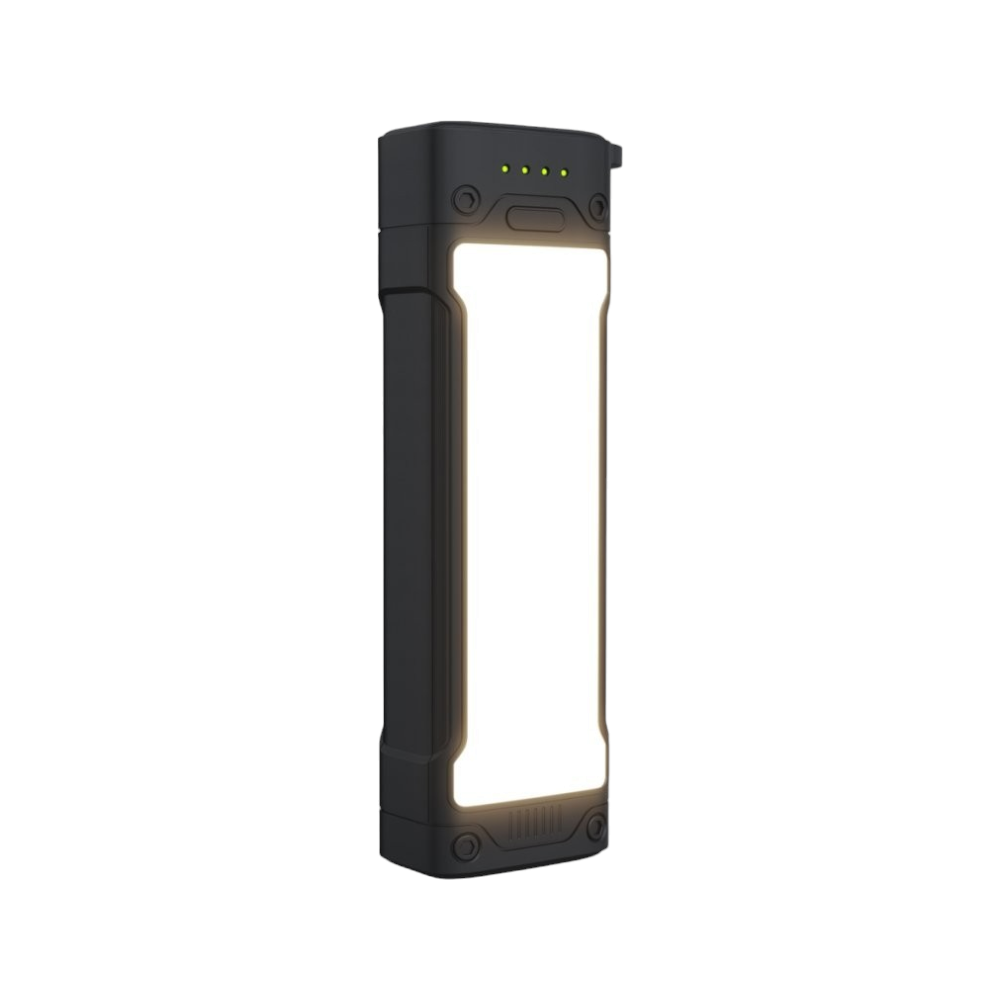 جوي تورش باور بانك مزود بإضاءة بقوة 20 ألف ملي أمبير- أسود