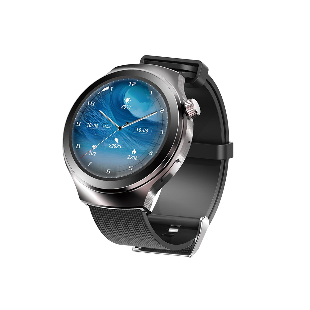 موكسوم ساعة رياضية ذكية للتحكم بالهاتف ومتابعة اللياقة البدنية موديل WH11 - أسود