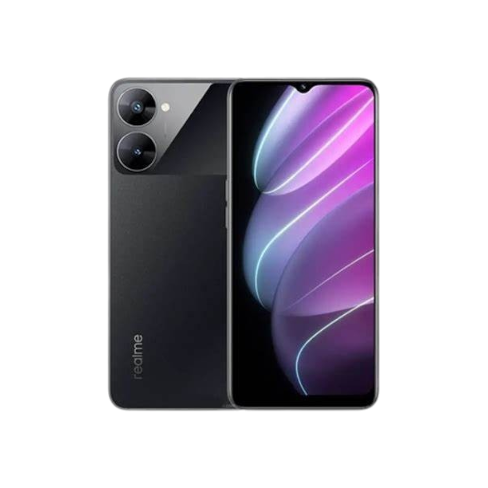 ريلمي V30 جوال محمول بشريحتين GSM، CDMA وذاكرة سعة 128 جيجابايت ،رام 6 جيجابايت وكالة -أسود