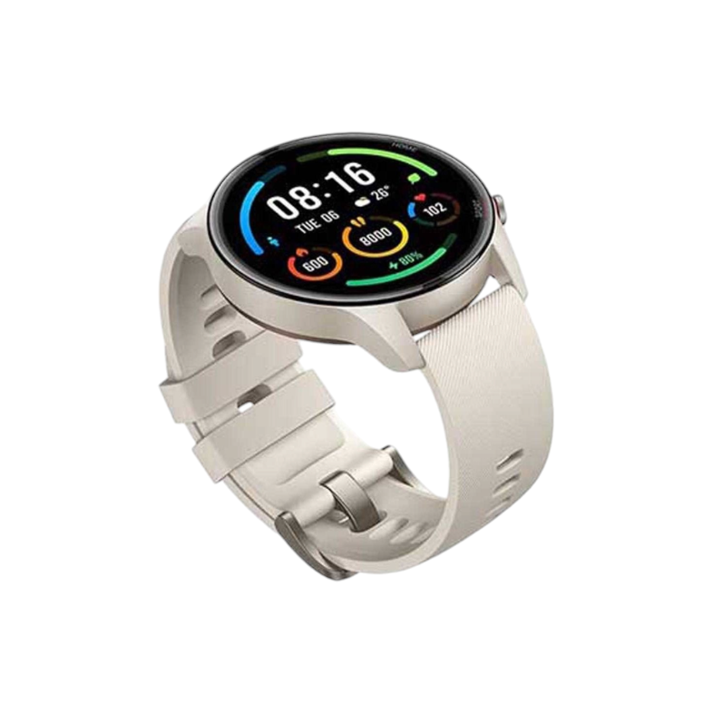 شاومي ماي ساعة يد كلاسيكية ذكية بتقنية متطورة لمتابعة اللياقة البدنية - فضي