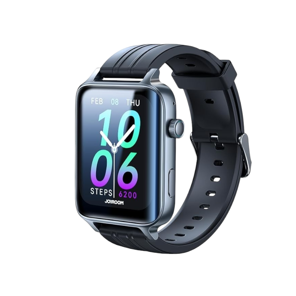 جوي روم ساعة ذكية لإستقبال واجراء المكالمات موديل JR-FT6 - رمادي