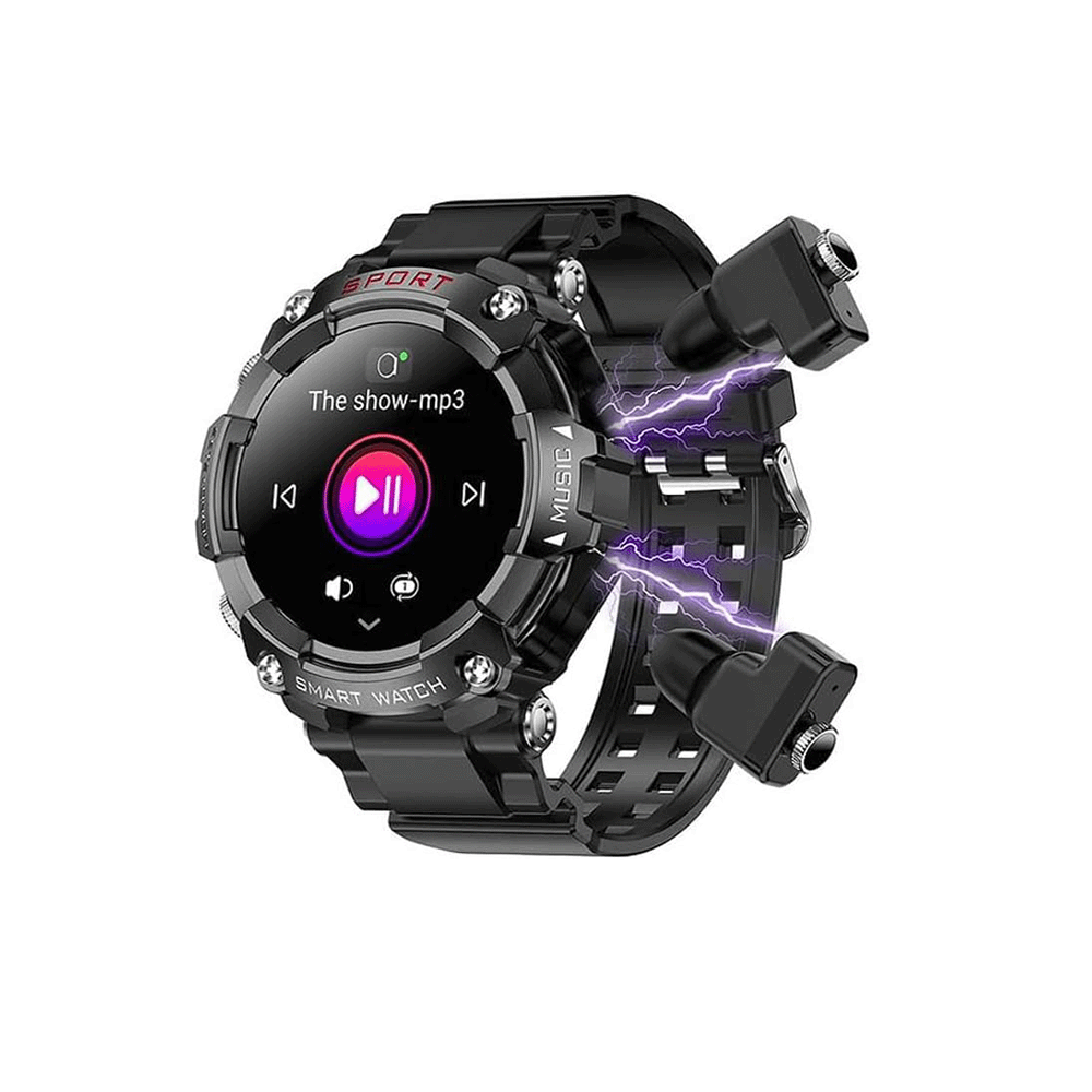 هاينو تيكو ساعة ذكية لمتابعة اللياقة البدنية موديل ST-3 - أسود