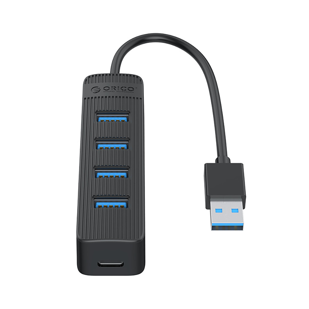 أوريكو موزع USB 3.0 رباعي المنافذ موديل TWU3-4A - أسود