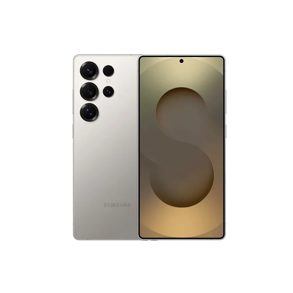 سامسونج جالاكسي إس 25 الترا شريحتين GSM و Voltie بسعة ذاكرة 512 جيجابايت، رام 12 جيجابايت تيتانيوم- وكالة