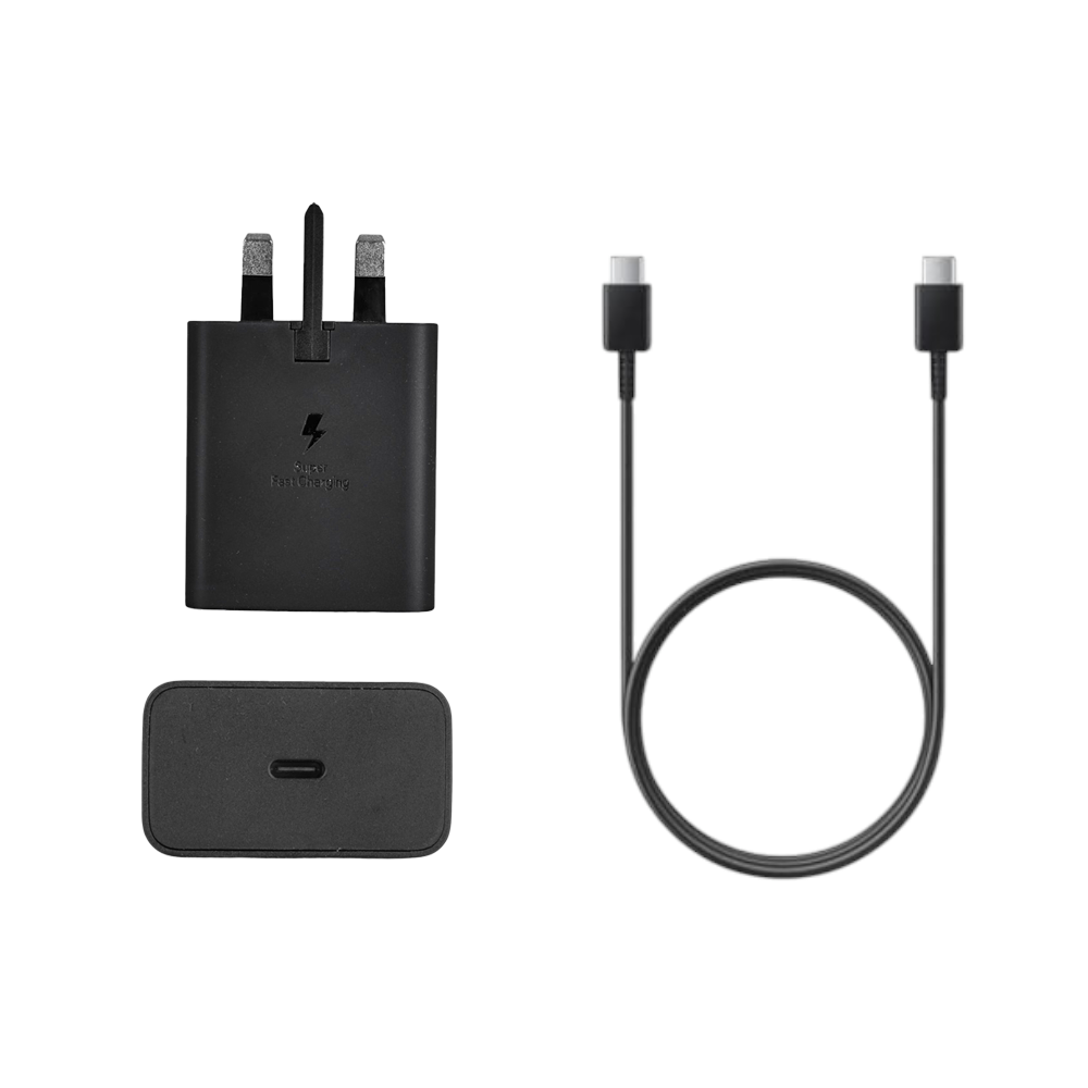 ونماكس شاحن سريع مع وصلة شحن تايب سي - أسود