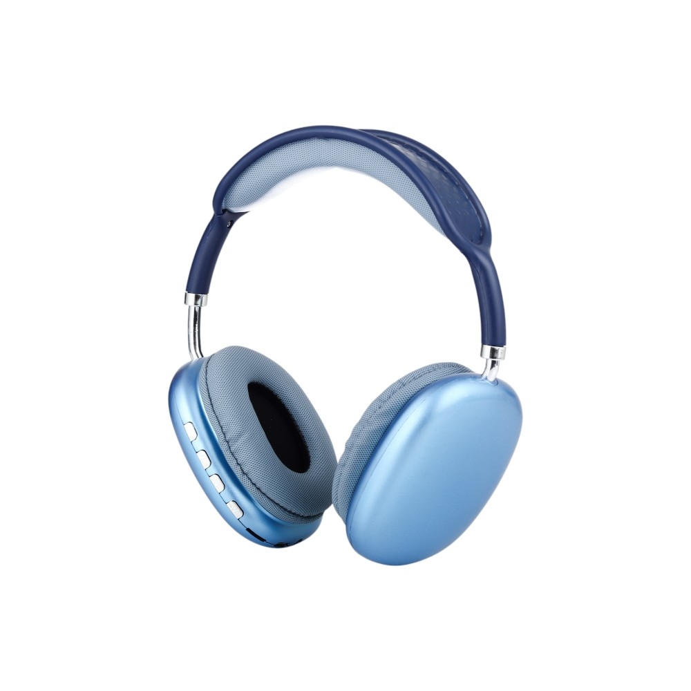 آير بودز ماكس سماعات رأس لاسلكية مع حافظة ذكية موديل A2096 - أزرق