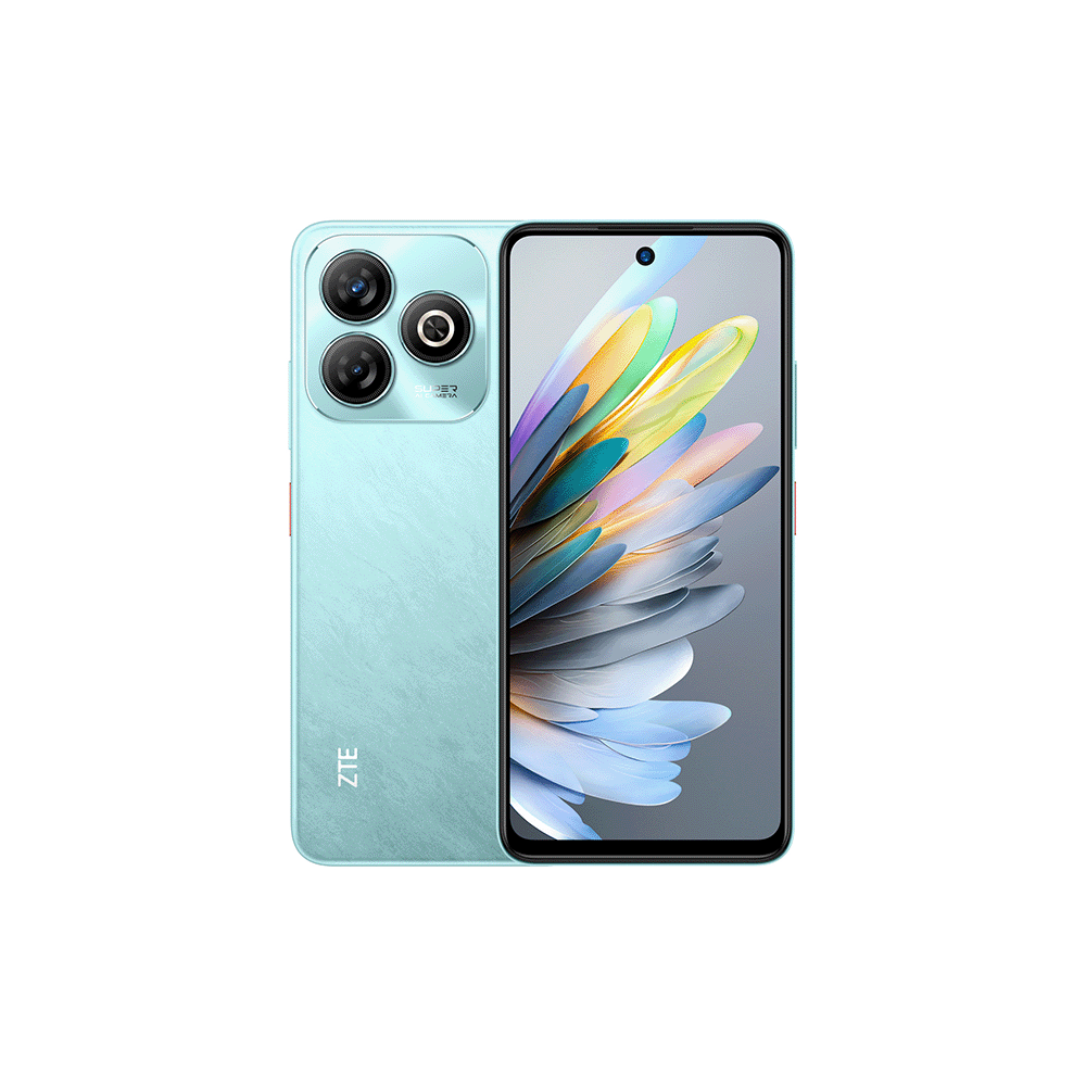 زد تي إي بليد A75 جوال محمول يعمل بشريحتين و ذاكرة داخلية 256 جيجا و رام 4 جيجا قابل للزيادة - وكالة