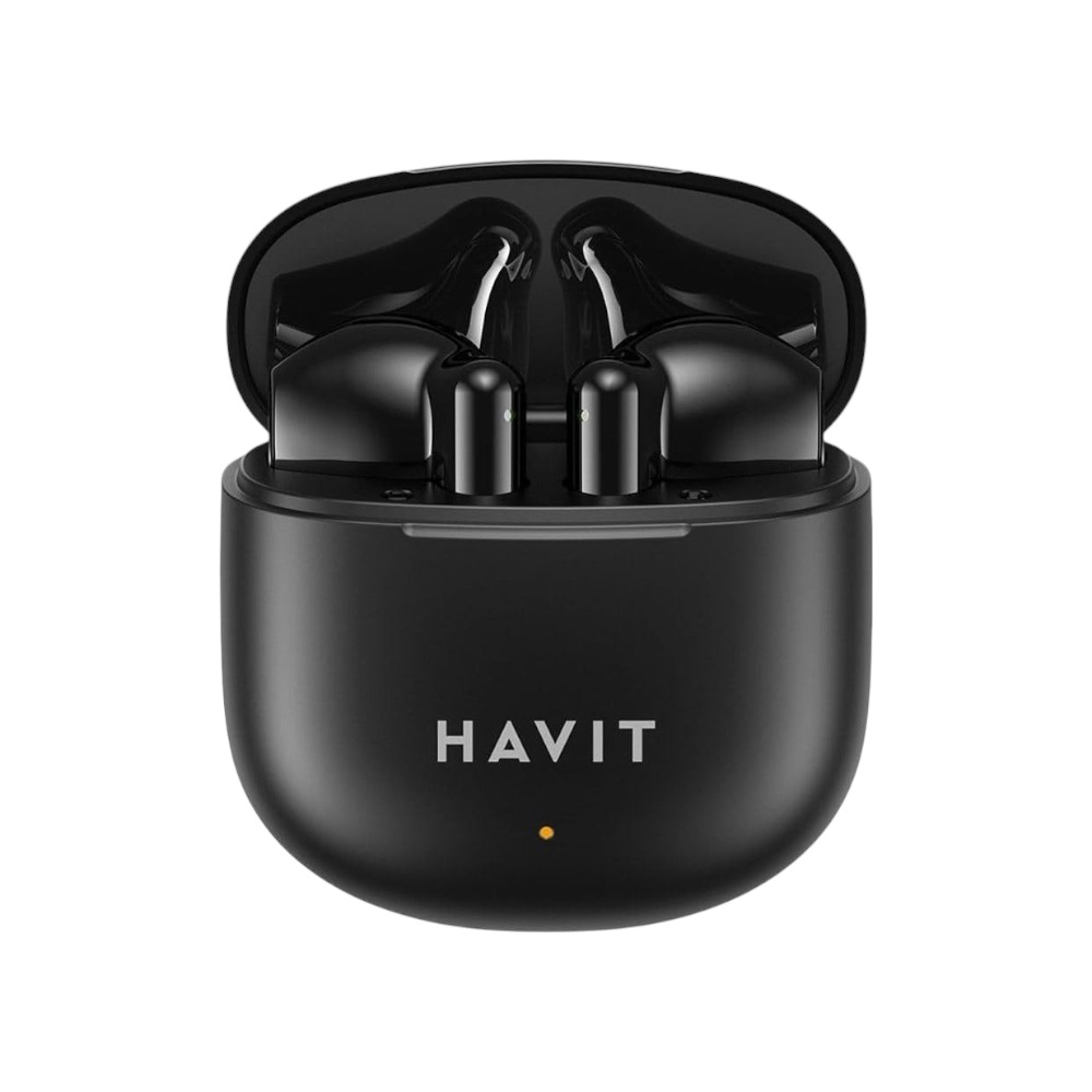 هافيت سماعات ستيريو لاسلكية موديل TW976 - أسود