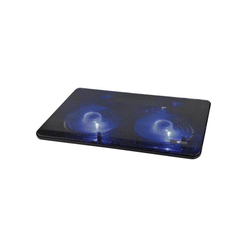 هافيت قاعدة تبريد نحيفة للغاية للكمبيوتر المحمول موديل F2035 - أسود