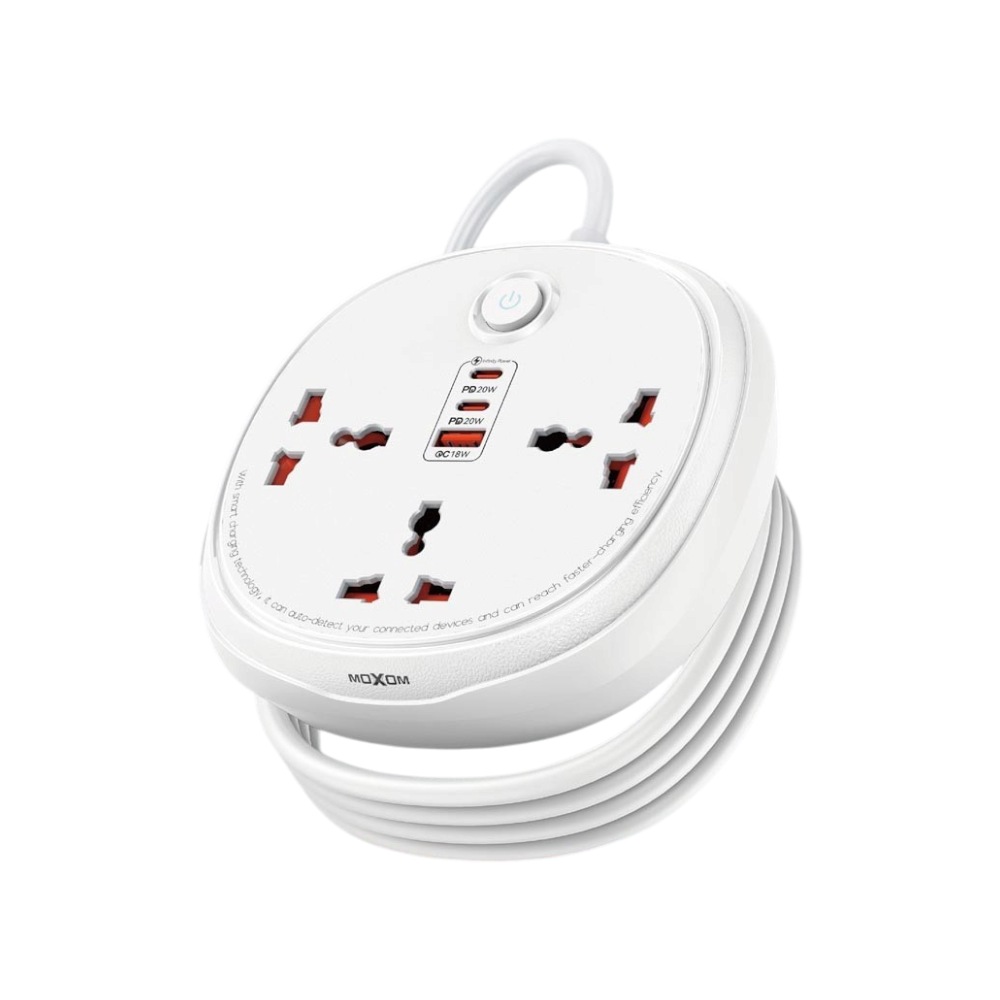 موكسوم توصيلة كهربائية بقوة 2500 وات موديل ST25 - أبيض