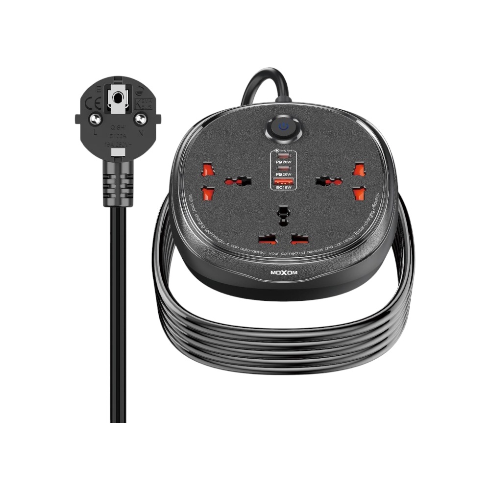 موكسوم توصيلة كهربائية بقوة 2500 وات موديل ST28 - أسود