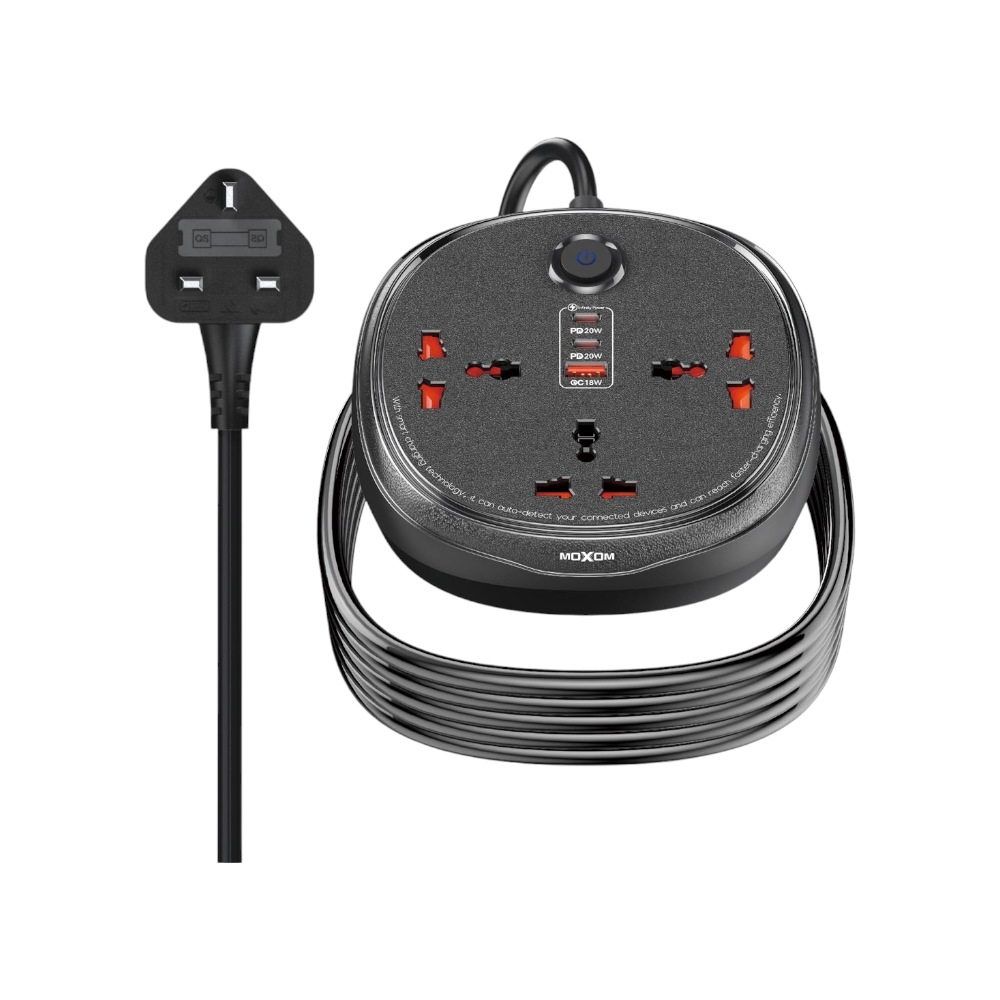 موكسوم  توصيلة كهربائية بقوة 2500 وات موديل ST26 - أسود