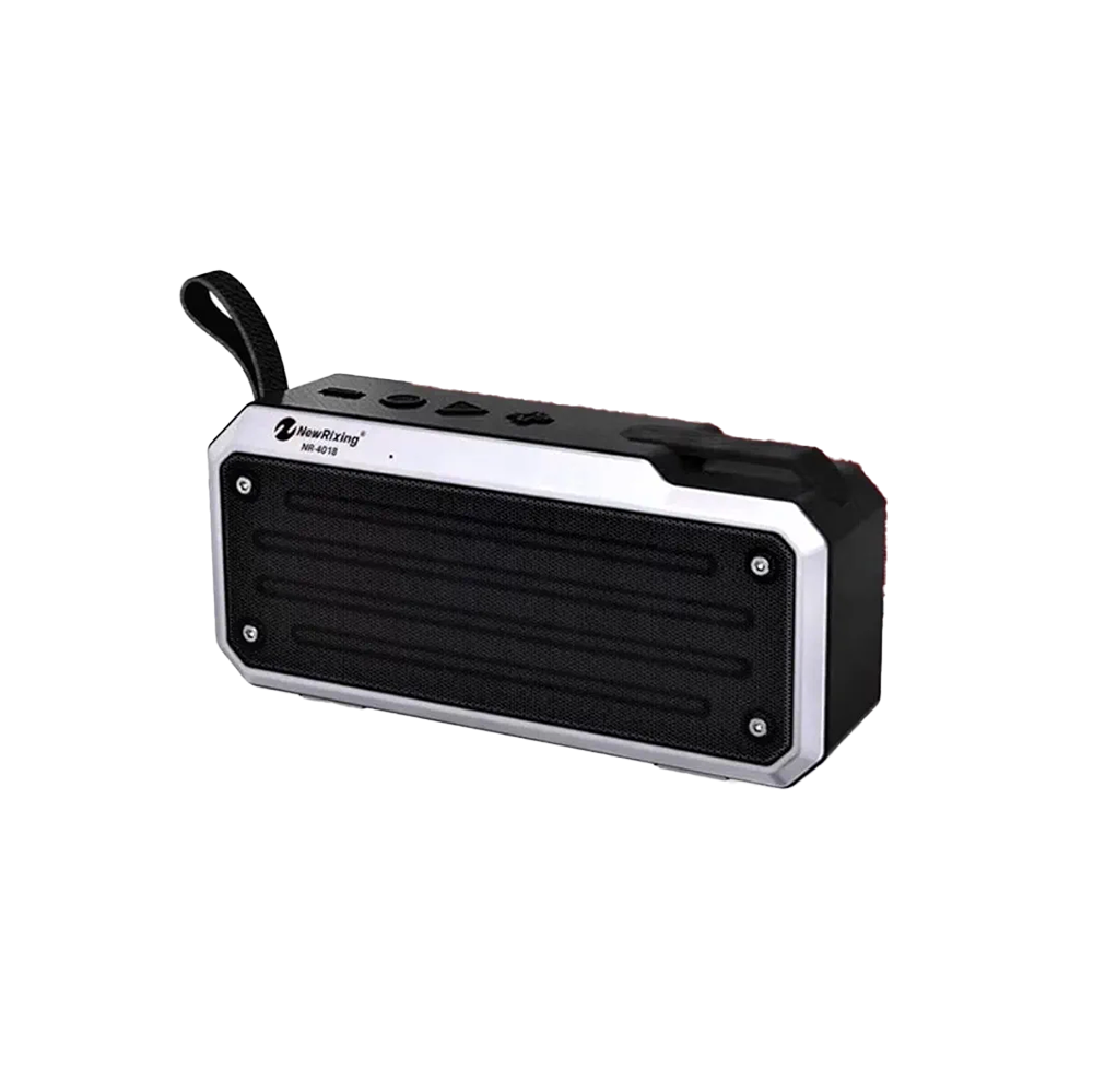 نيو ريكسينج مكبر صوت بلوتوث محمول موديل NR -4018 - أسود