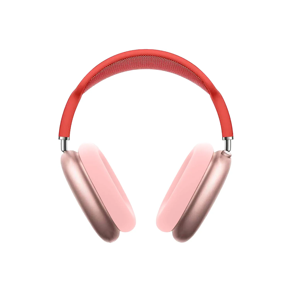 آير بودز ماكس سماعات رأس لاسلكية مع حافظة ذكية موديل P9 - وردي